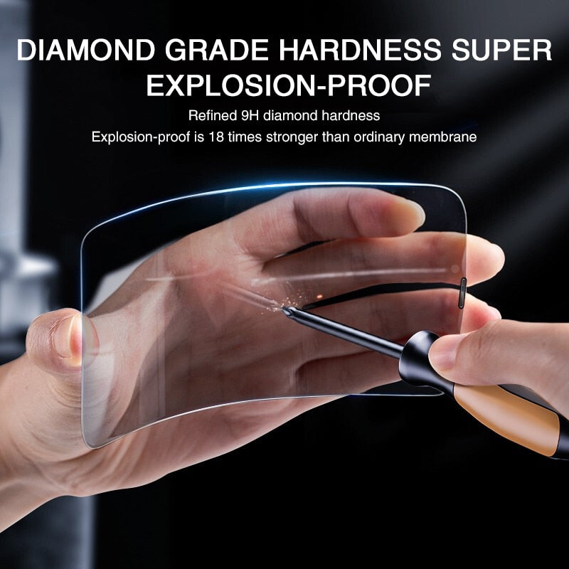 Anti Spy iPhone 13 tempered glass