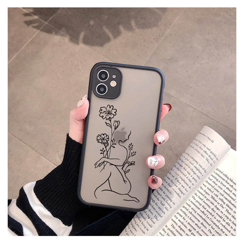 Line Flower Art