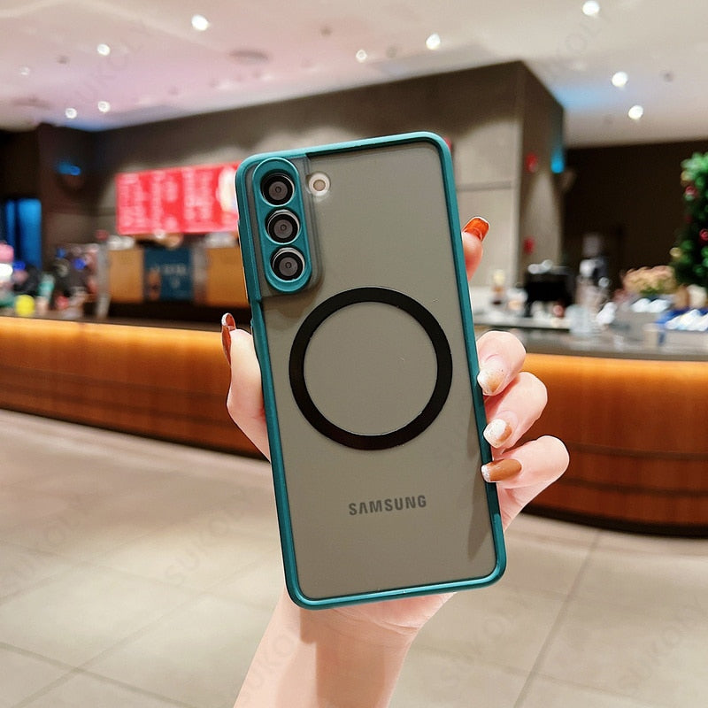 Magnetic Charging Matte Case