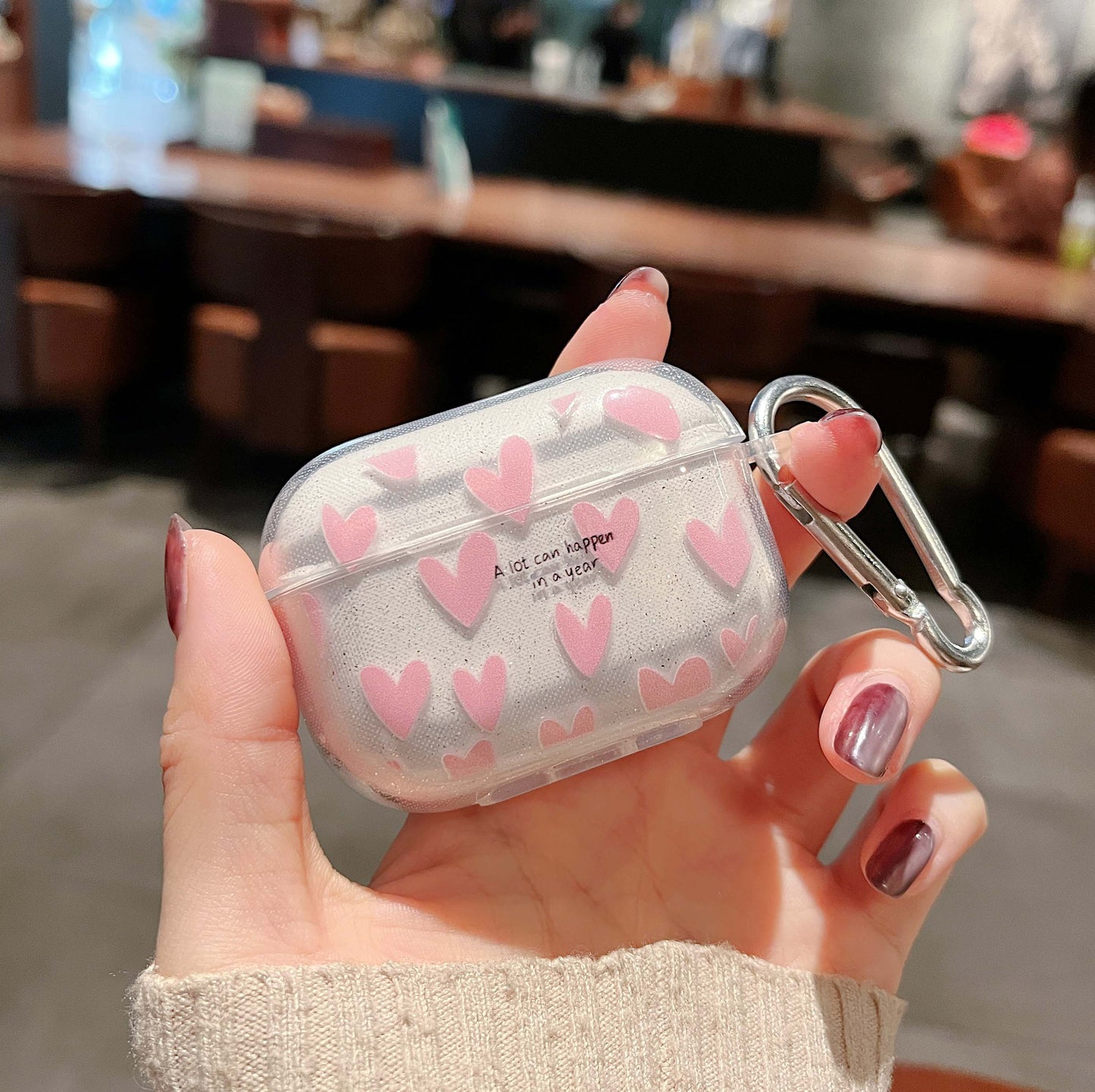 Heart shapes Airpod Pro Case