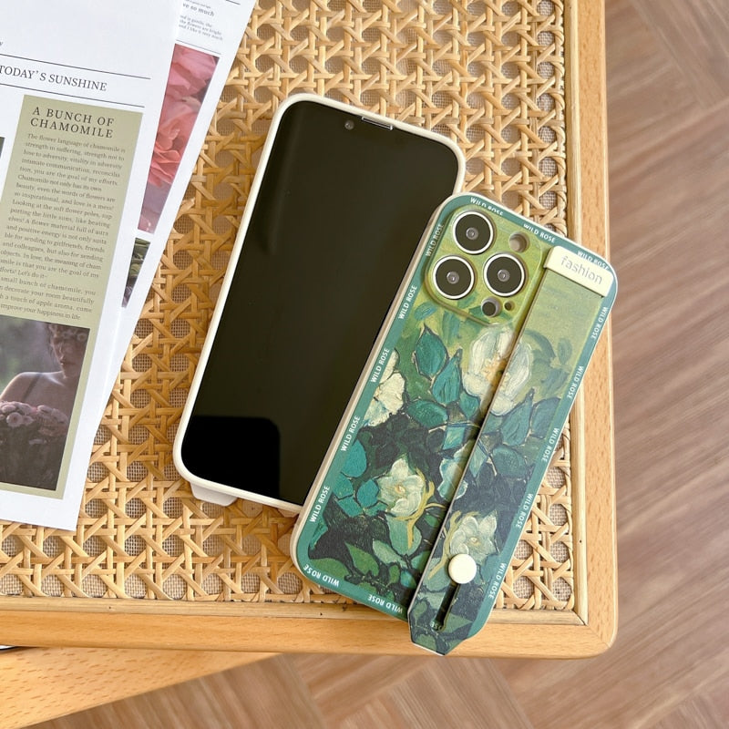Flower Wrist Holder phone case