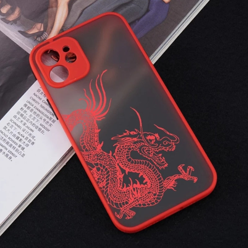 Red Dragon Matte Case