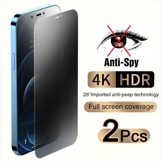 Anti Spy iPhone 13 tempered glass
